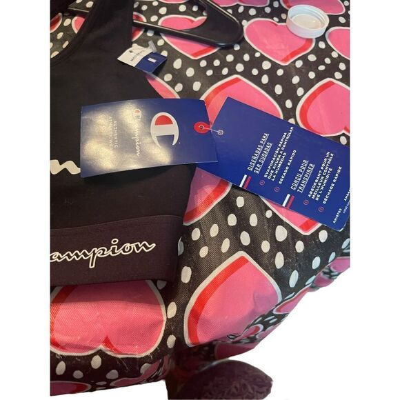 Champion Women's Black Racerback Sports Bra Size Medium NWT - Picture 6 of 8